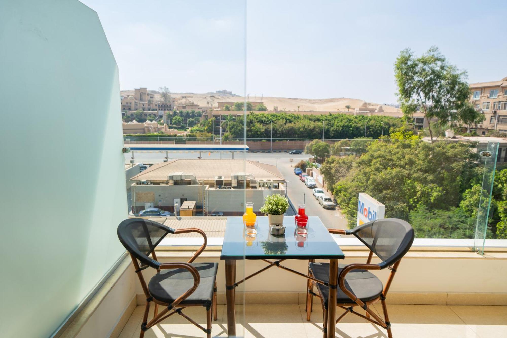King Pyramids View Hotel Kafrat al Jabal Luaran gambar